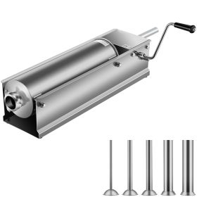 Home And Commercial Stainless Steel Sausage Stuffer Meat Press Maker Filler Machine